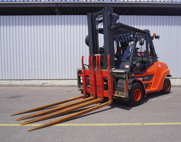 Linde H 80 T/1100 EVO 396-03 - Carretilla elevadora de gas: foto 1 Linde H 80 T/1100 EVO 396-03 - Carretilla elevadora de gas: foto 1