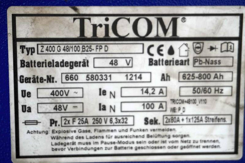 Acumulador TRICOM TriCOM FUTUR 48V/100A: foto 6