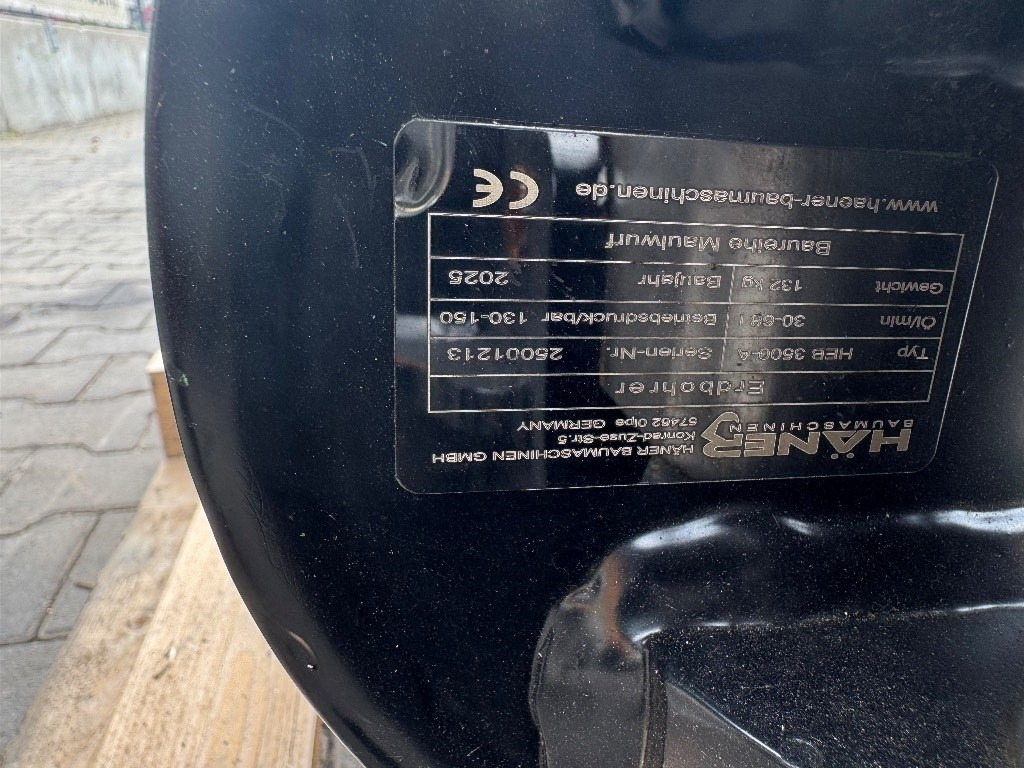 Haner HEB 3500 A - Taladro para tierra: foto 2 Haner HEB 3500 A - Taladro para tierra: foto 2