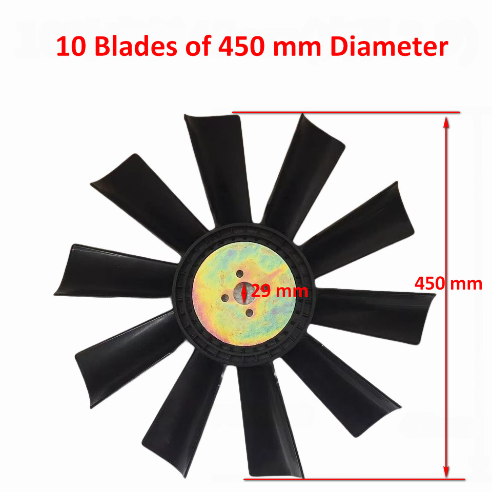 Qingdao Promising Engine Cooling Fan Blade for China Loader - Ventilador para Cargadora de ruedas: foto 4 Qingdao Promising Engine Cooling Fan Blade for China Loader - Ventilador para Cargadora de ruedas: foto 4