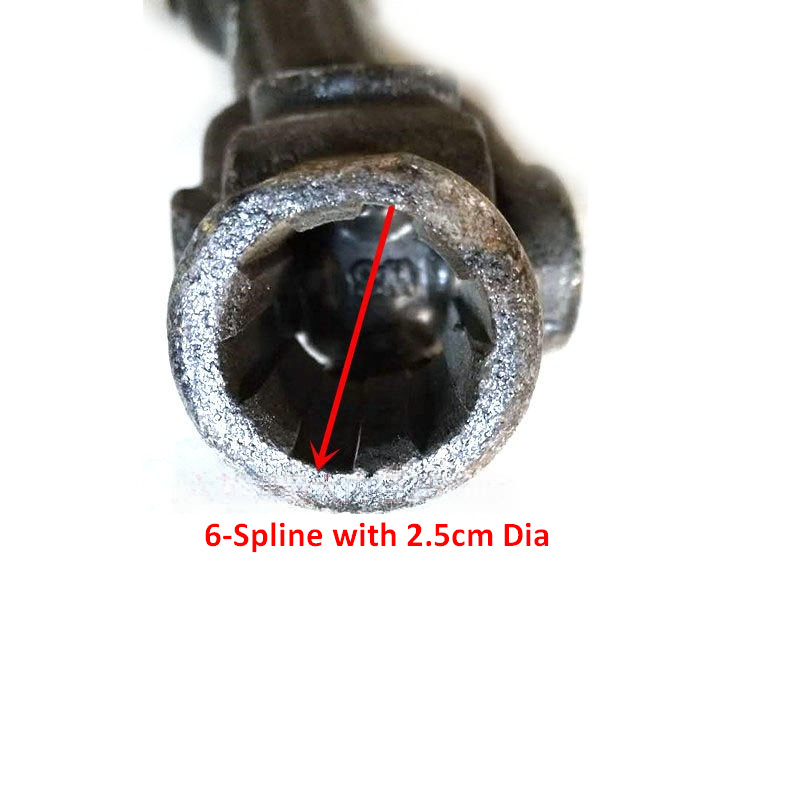 Qingdao Promising Gear Pump Drive Shaft for China Loader - Palier para Cargadora de ruedas: foto 4 Qingdao Promising Gear Pump Drive Shaft for China Loader - Palier para Cargadora de ruedas: foto 4