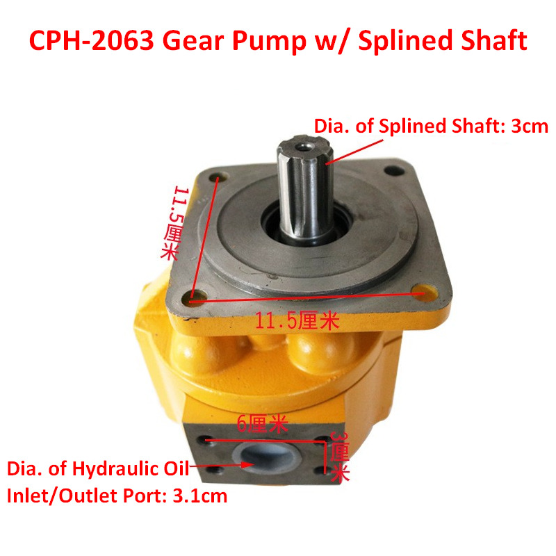 Qingdao Promising Hydraulic Gear Pumps for China Loader - Bomba hidráulica para Cargadora de ruedas: foto 5 Qingdao Promising Hydraulic Gear Pumps for China Loader - Bomba hidráulica para Cargadora de ruedas: foto 5