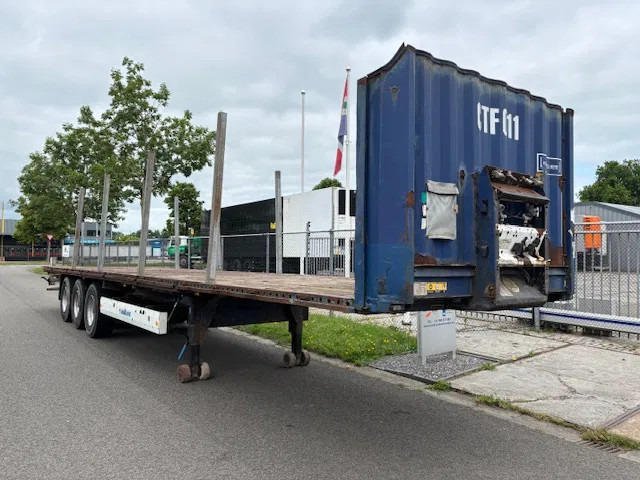 Krone SD Flatbed met rongen 41 ton standard chassis - Semirremolque plataforma/ Caja abierta: foto 3 Krone SD Flatbed met rongen 41 ton standard chassis - Semirremolque plataforma/ Caja abierta: foto 3