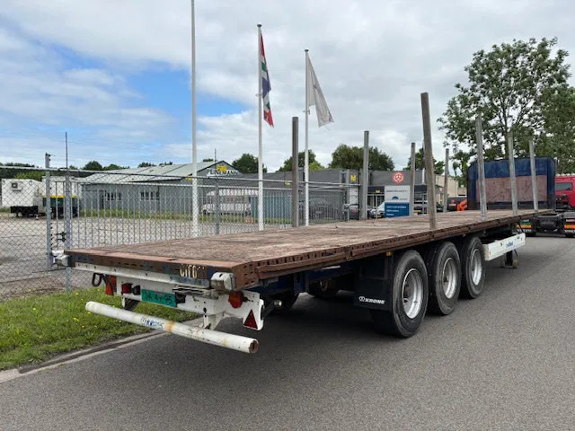 Krone SD Flatbed met rongen 41 ton standard chassis - Semirremolque plataforma/ Caja abierta: foto 4 Krone SD Flatbed met rongen 41 ton standard chassis - Semirremolque plataforma/ Caja abierta: foto 4