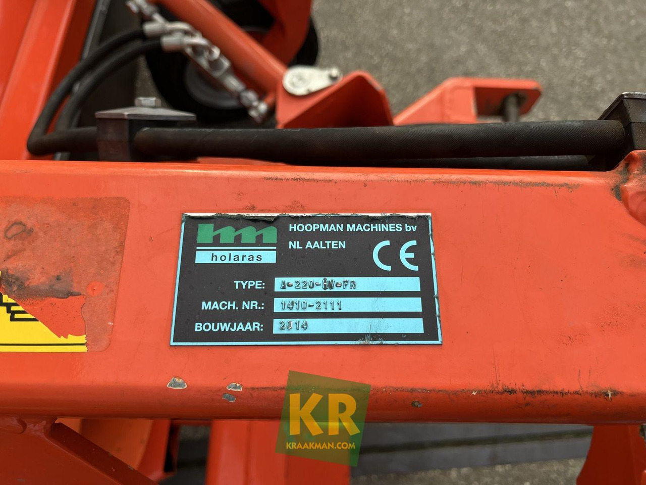 A-220-H7-FR veegmachine Holaras - Barredora cucharón: foto 1 A-220-H7-FR veegmachine Holaras - Barredora cucharón: foto 1