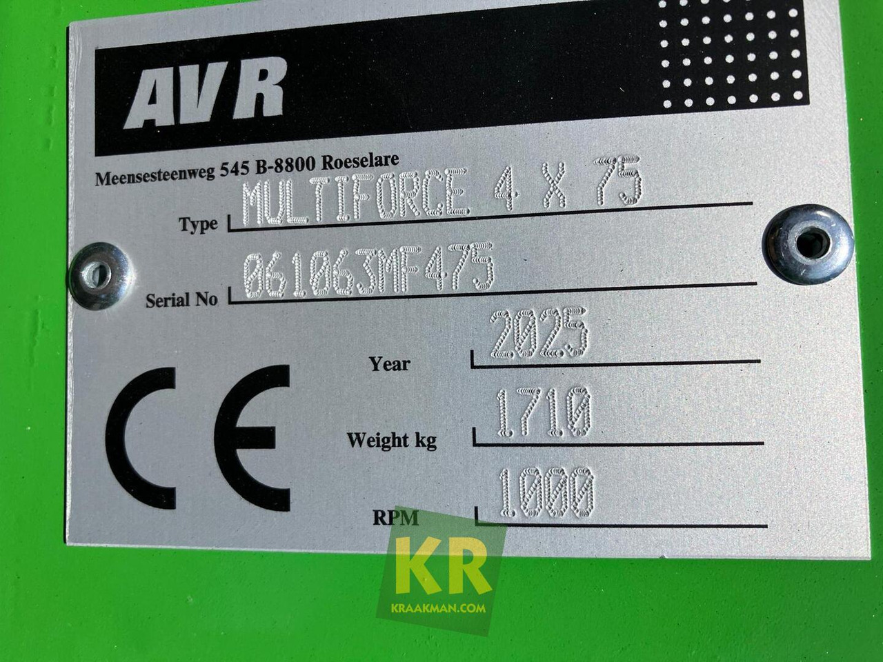 AVR MultiForce - Cultivador: foto 1 AVR MultiForce - Cultivador: foto 1
