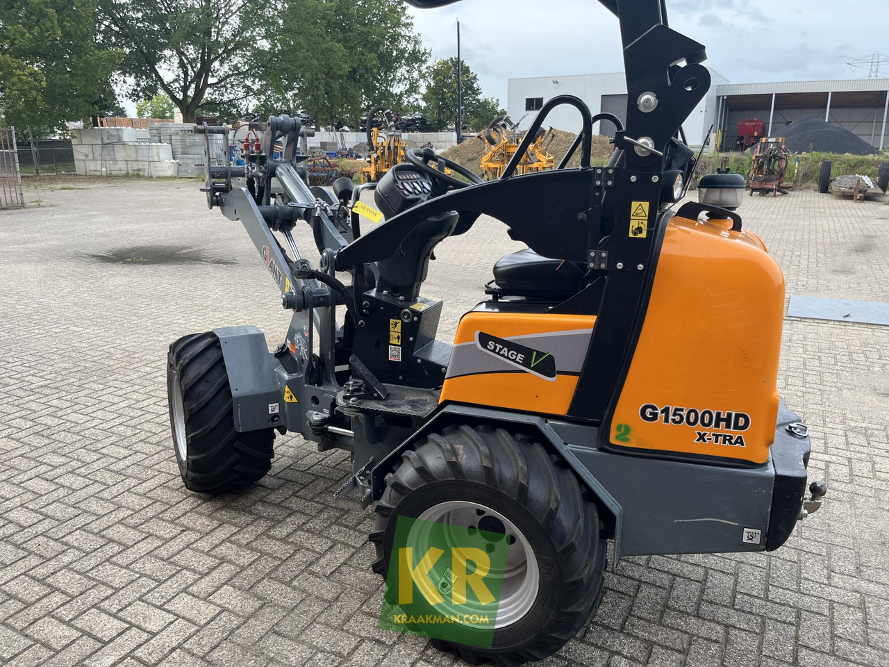 G1500 Giant - Cargadora articulada: foto 3 G1500 Giant - Cargadora articulada: foto 3