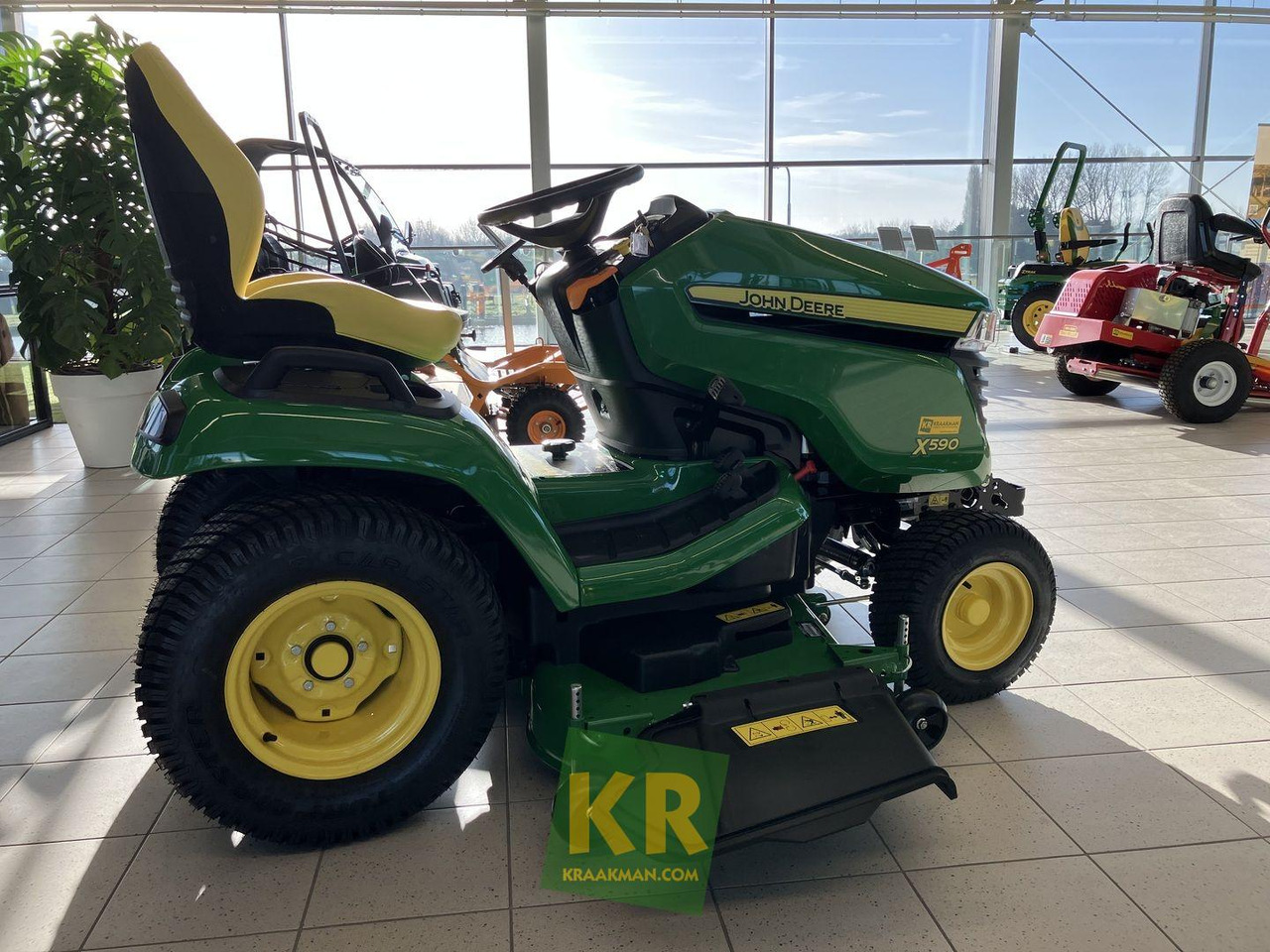 John Deere X590 - Cortacésped: foto 5 John Deere X590 - Cortacésped: foto 5
