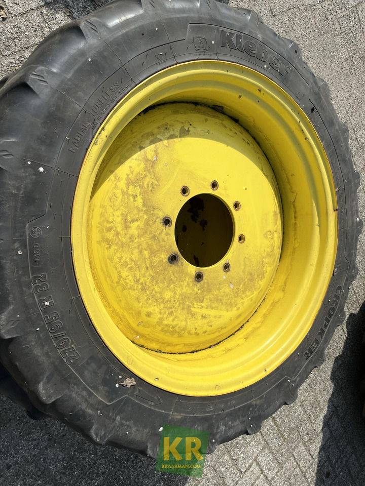 Kleber 270/95R32 Cropker - Rueda completa para Maquinaria agrícola: foto 1 Kleber 270/95R32 Cropker - Rueda completa para Maquinaria agrícola: foto 1