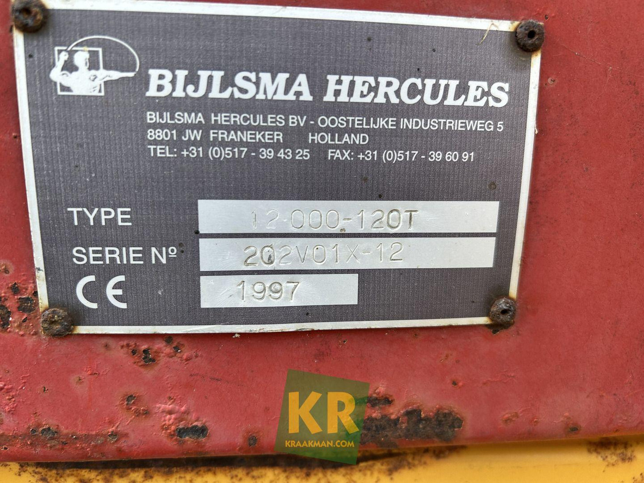 Overig Bijlsma - Remolque volquete agrícola: foto 4 Overig Bijlsma - Remolque volquete agrícola: foto 4