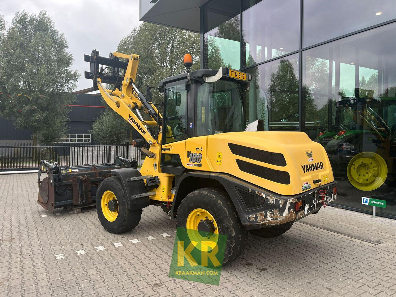 Cargadora de ruedas V100 shovel Yanmar: foto 11 Cargadora de ruedas V100 shovel Yanmar: foto 11