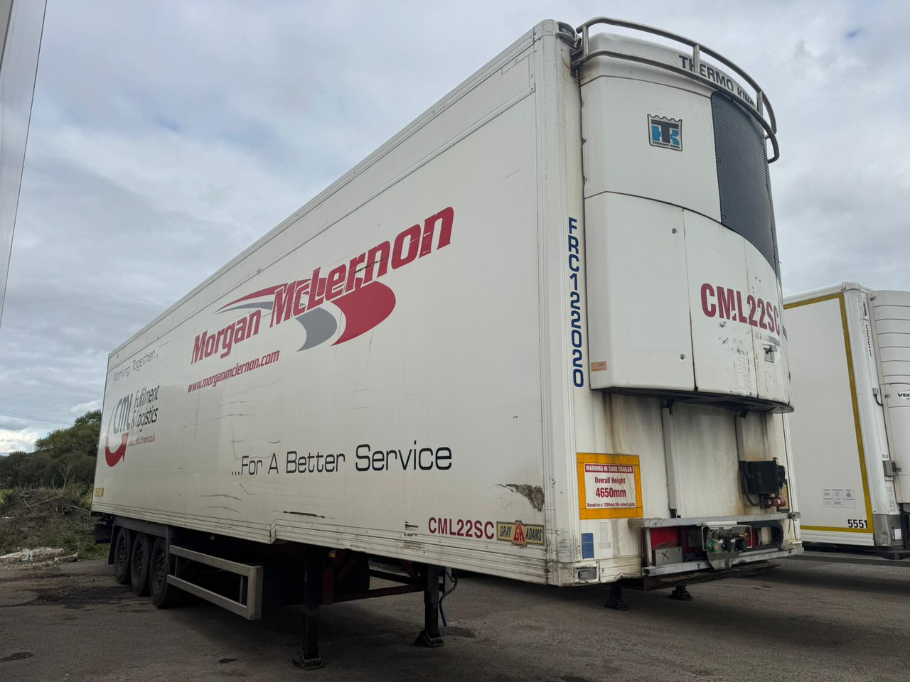 Gray and Adams 2014 SLXe 300 – CML22SC - Semirremolque frigorífico: foto 2 Gray and Adams 2014 SLXe 300 – CML22SC - Semirremolque frigorífico: foto 2