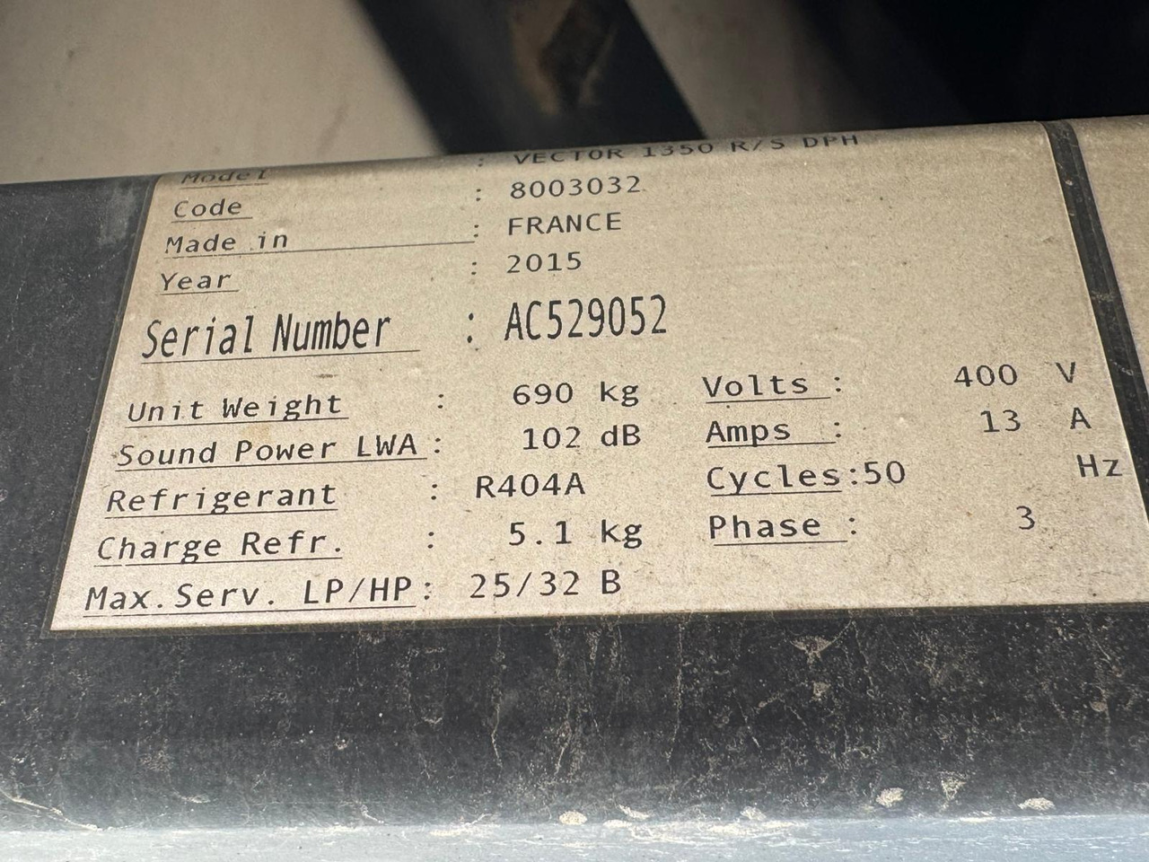 Gray and Adams 2016 Vector 1350 – MJG039 - Semirremolque frigorífico: foto 2 Gray and Adams 2016 Vector 1350 – MJG039 - Semirremolque frigorífico: foto 2