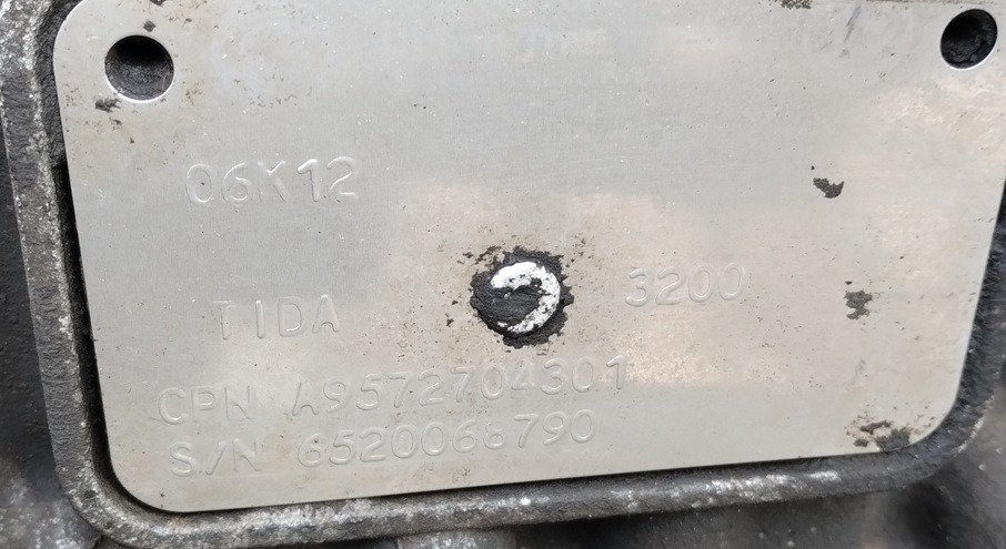 Skrzynia biegów GEARBOX ALLISON TIDA 3200 MERCEDES ECONIC - Caja de cambios y piezas: foto 2 Skrzynia biegów GEARBOX ALLISON TIDA 3200 MERCEDES ECONIC - Caja de cambios y piezas: foto 2