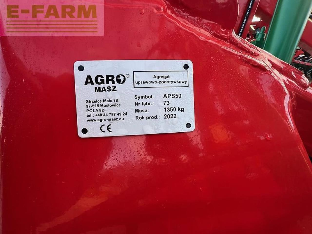 Agro-Masz aps 50h - Cultivador: foto 4 Agro-Masz aps 50h - Cultivador: foto 4