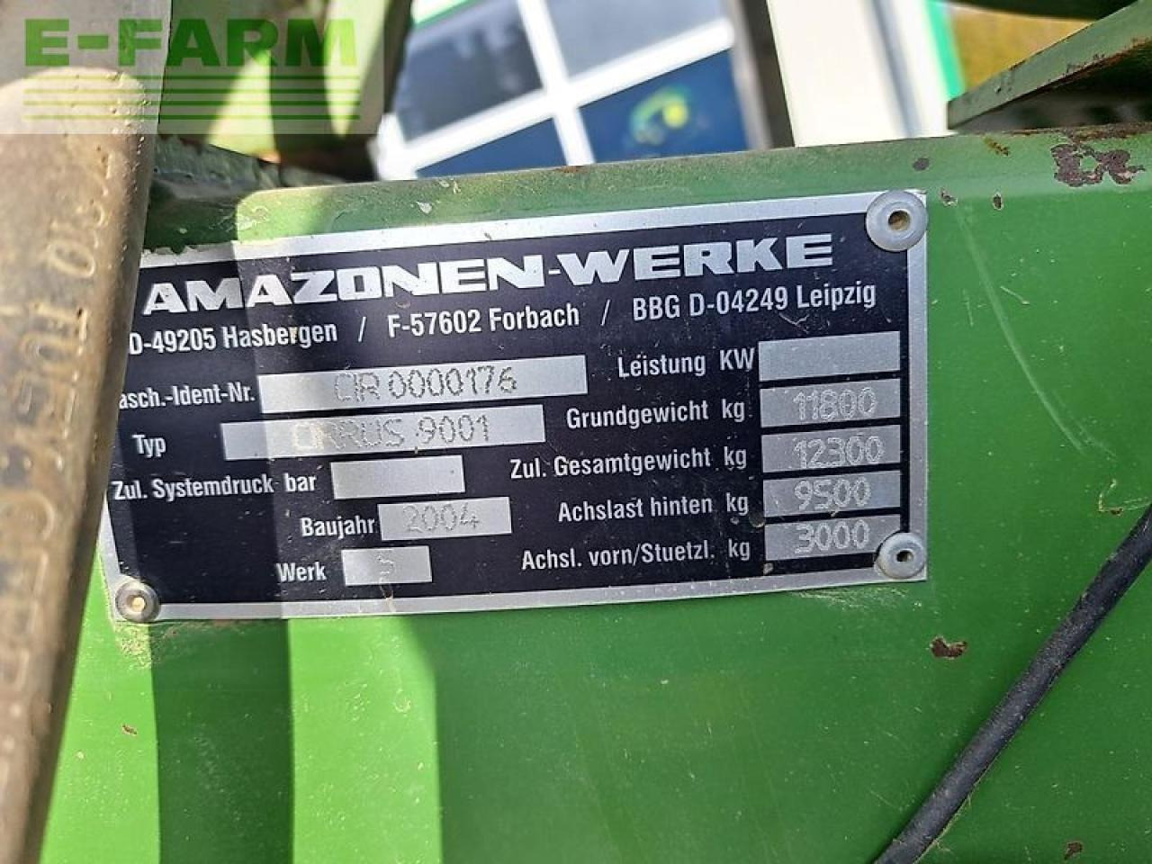 Sembradora Amazone cirrus 9001: foto 9