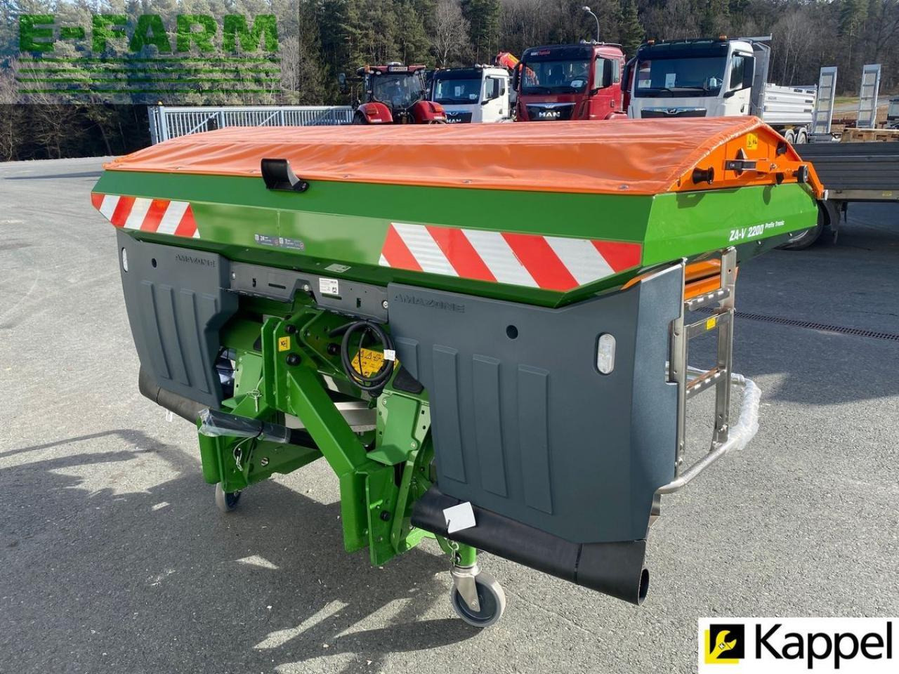 Amazone za-v 2200 profis troic wiegestreuer - Esparcidor de fertilizantes: foto 4 Amazone za-v 2200 profis troic wiegestreuer - Esparcidor de fertilizantes: foto 4
