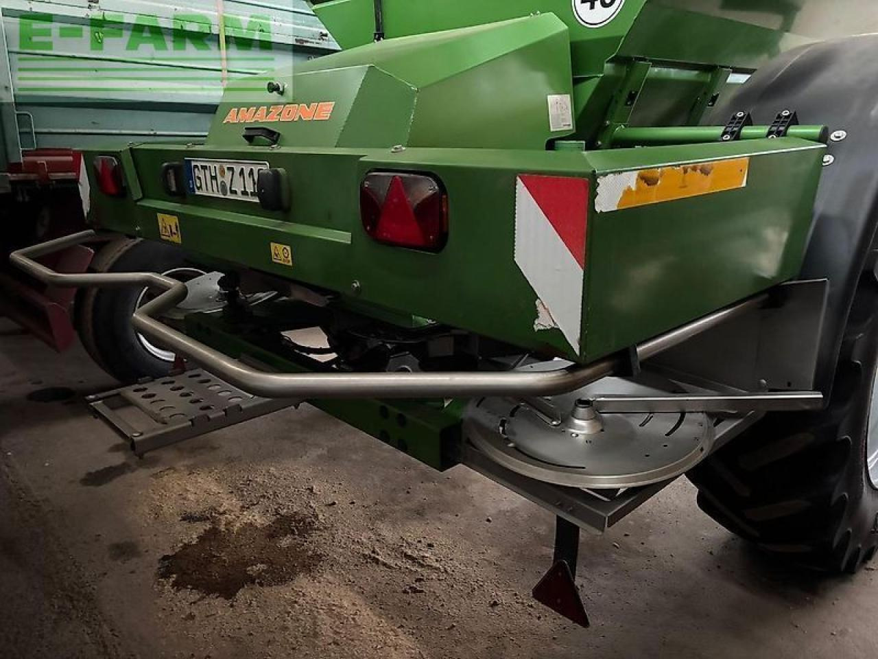 Esparcidor de fertilizantes Amazone zgb 8200: foto 9