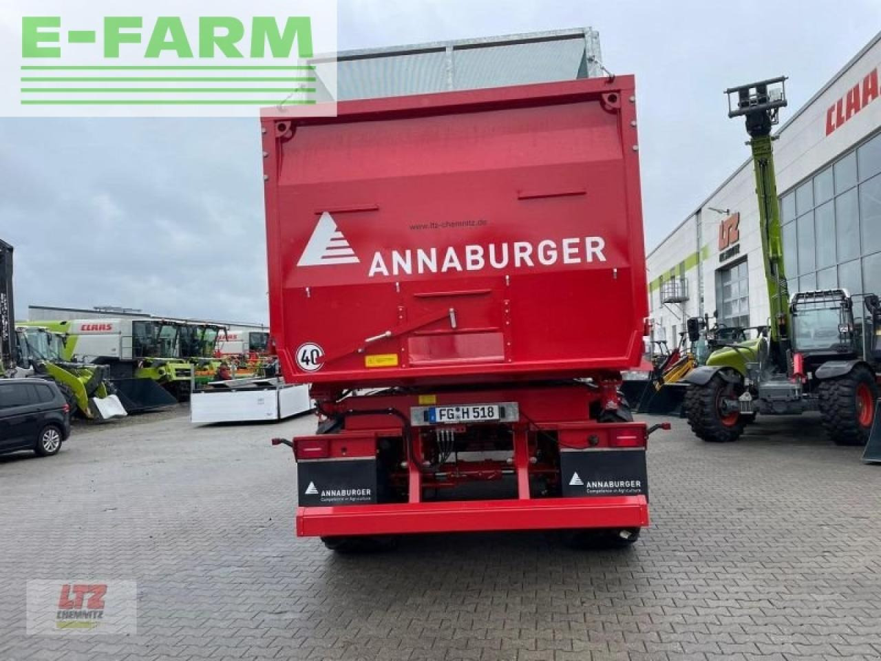 Annaburger hts 29g.14 pa eco-liner - Remolque volquete agrícola: foto 4 Annaburger hts 29g.14 pa eco-liner - Remolque volquete agrícola: foto 4