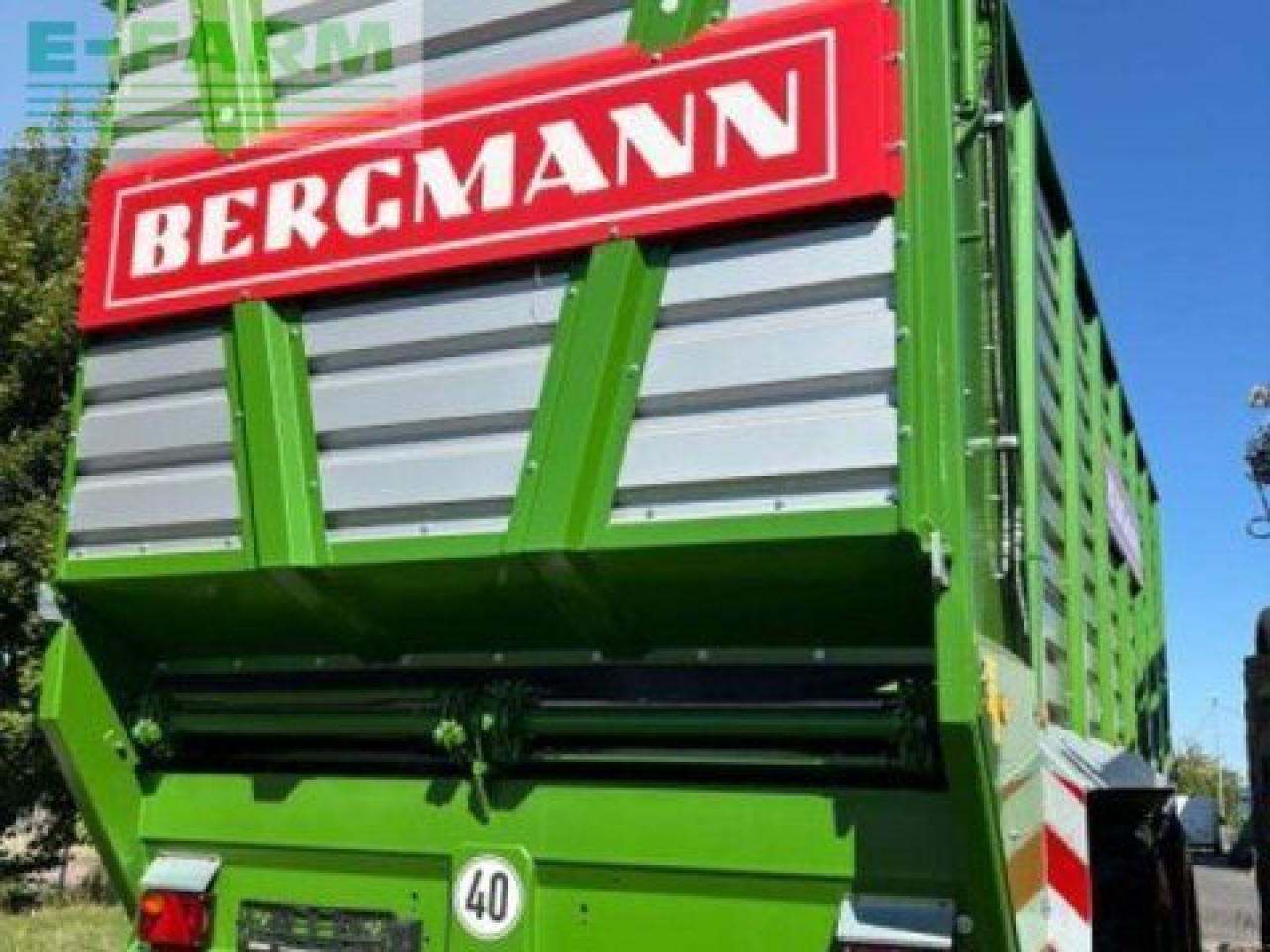 Bergmann htw 45 mech.antrieb - Remolque volquete agrícola: foto 3 Bergmann htw 45 mech.antrieb - Remolque volquete agrícola: foto 3