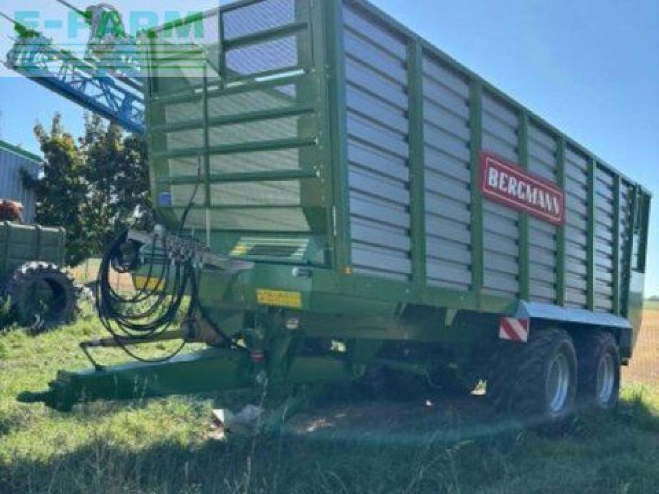 Bergmann htw 45 mech.antrieb - Remolque volquete agrícola: foto 1 Bergmann htw 45 mech.antrieb - Remolque volquete agrícola: foto 1