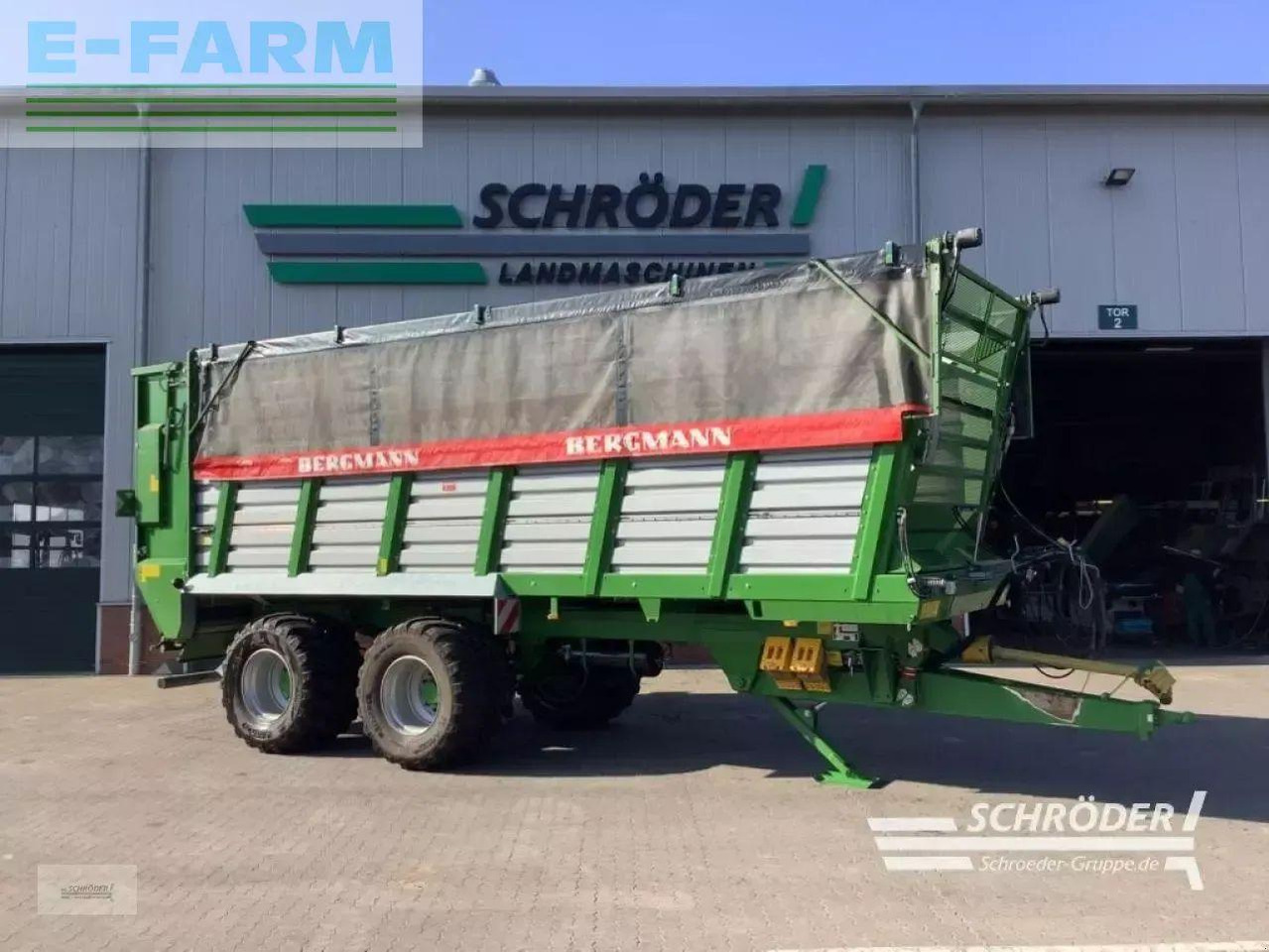 Bergmann htw 45 s - Remolque volquete agrícola: foto 1 Bergmann htw 45 s - Remolque volquete agrícola: foto 1