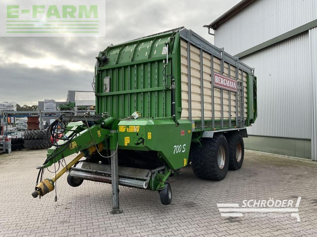 Bergmann shuttle 700 s - Remolque volquete agrícola: foto 5 Bergmann shuttle 700 s - Remolque volquete agrícola: foto 5