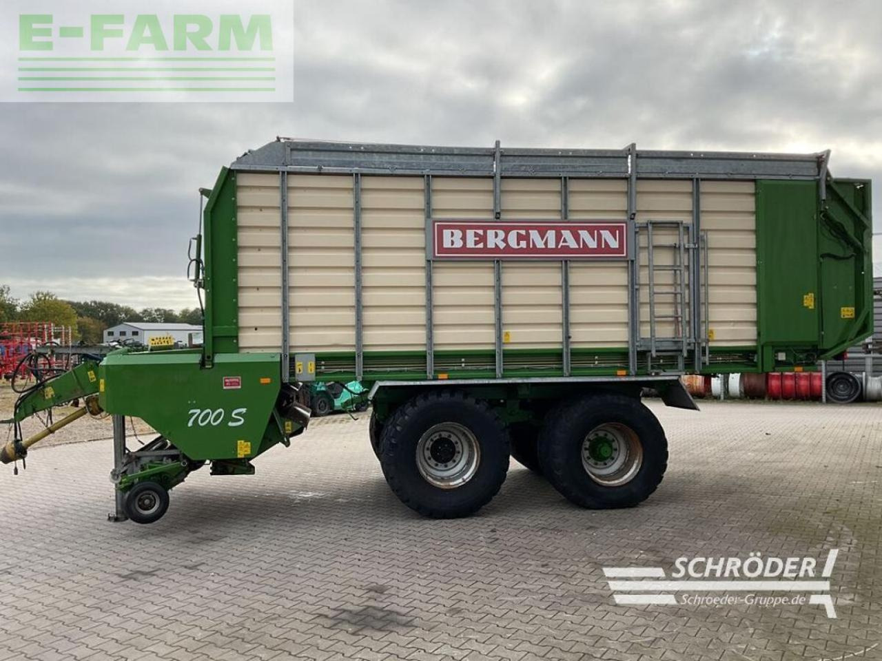 Bergmann shuttle 700 s - Remolque volquete agrícola: foto 4 Bergmann shuttle 700 s - Remolque volquete agrícola: foto 4