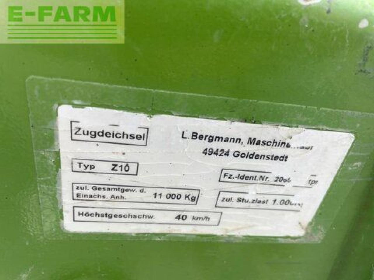 Remolque volquete agrícola Bergmann svl royal 30k: foto 26
