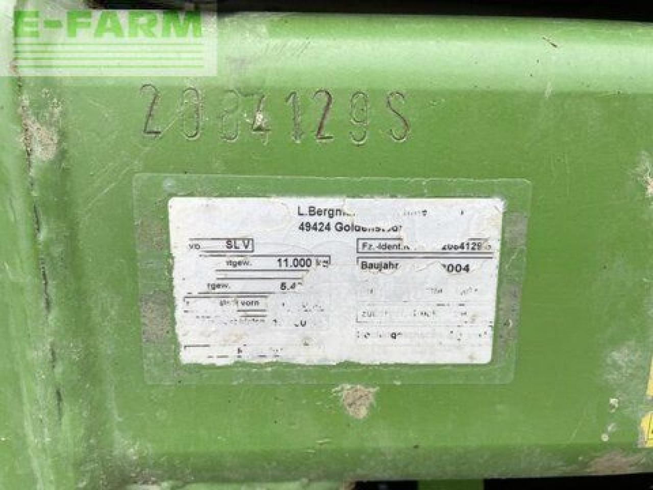 Remolque volquete agrícola Bergmann svl royal 30k: foto 24