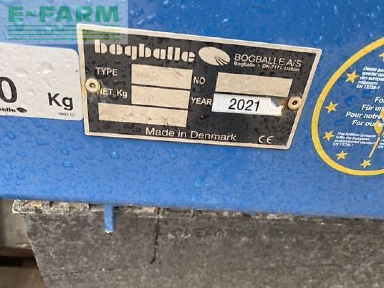 Bogballe m45 - Esparcidor de fertilizantes: foto 4 Bogballe m45 - Esparcidor de fertilizantes: foto 4