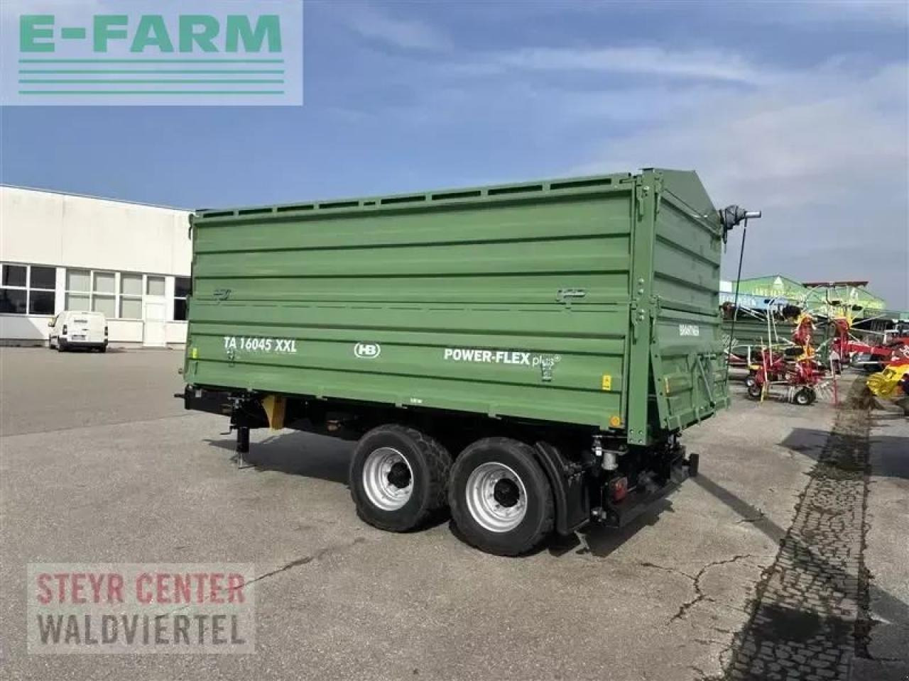 Brantner ta 16045 xxl - Remolque volquete agrícola: foto 4 Brantner ta 16045 xxl - Remolque volquete agrícola: foto 4