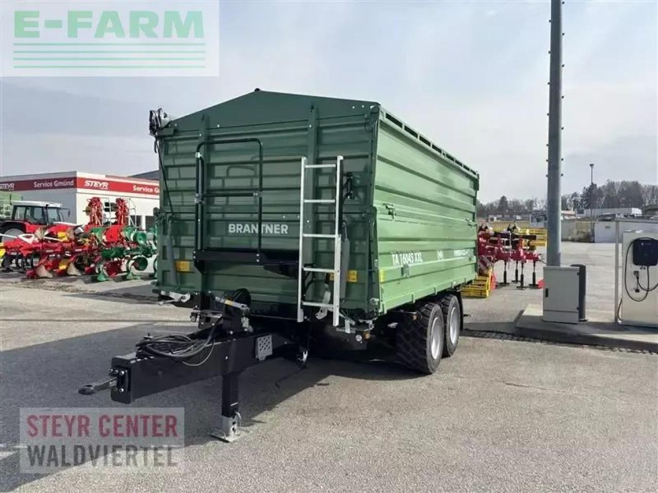 Brantner ta 16045 xxl - Remolque volquete agrícola: foto 3 Brantner ta 16045 xxl - Remolque volquete agrícola: foto 3