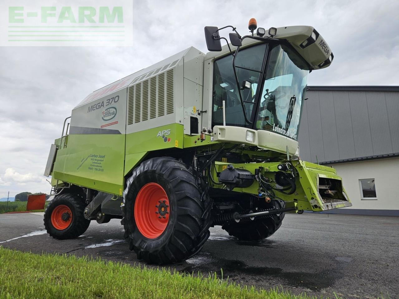 CLAAS Mega 370 - Cosechadora de granos: foto 4 CLAAS Mega 370 - Cosechadora de granos: foto 4