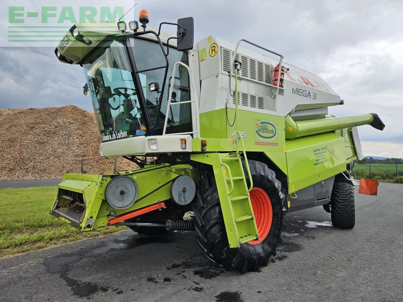 CLAAS Mega 370 - Cosechadora de granos: foto 1 CLAAS Mega 370 - Cosechadora de granos: foto 1