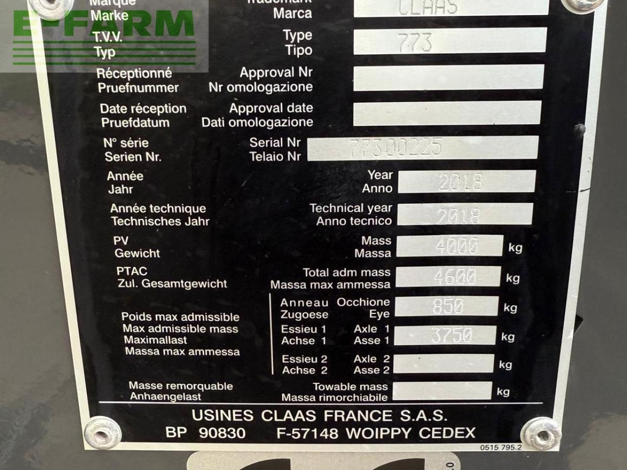 CLAAS QUADRANT 4000 - Empacadora de pacas cuadradas: foto 5 CLAAS QUADRANT 4000 - Empacadora de pacas cuadradas: foto 5