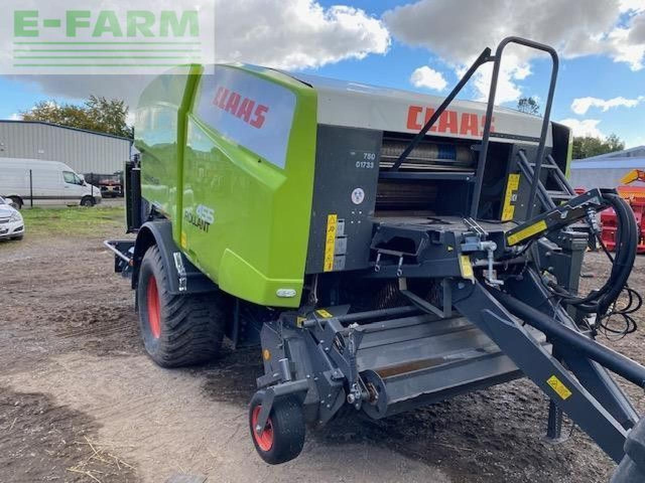 CLAAS ROLLANT 455 UNIWRAP - Empacadora de pacas cuadradas: foto 5 CLAAS ROLLANT 455 UNIWRAP - Empacadora de pacas cuadradas: foto 5