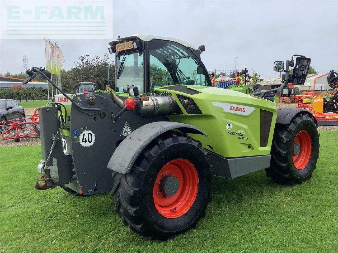 CLAAS SCORPION 635 - Manipulador telescópico: foto 4 CLAAS SCORPION 635 - Manipulador telescópico: foto 4