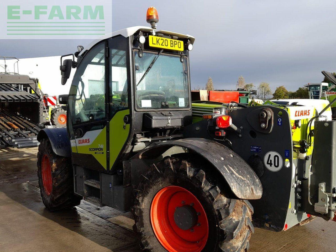 CLAAS SCORPION 741 - Manipulador telescópico: foto 2 CLAAS SCORPION 741 - Manipulador telescópico: foto 2