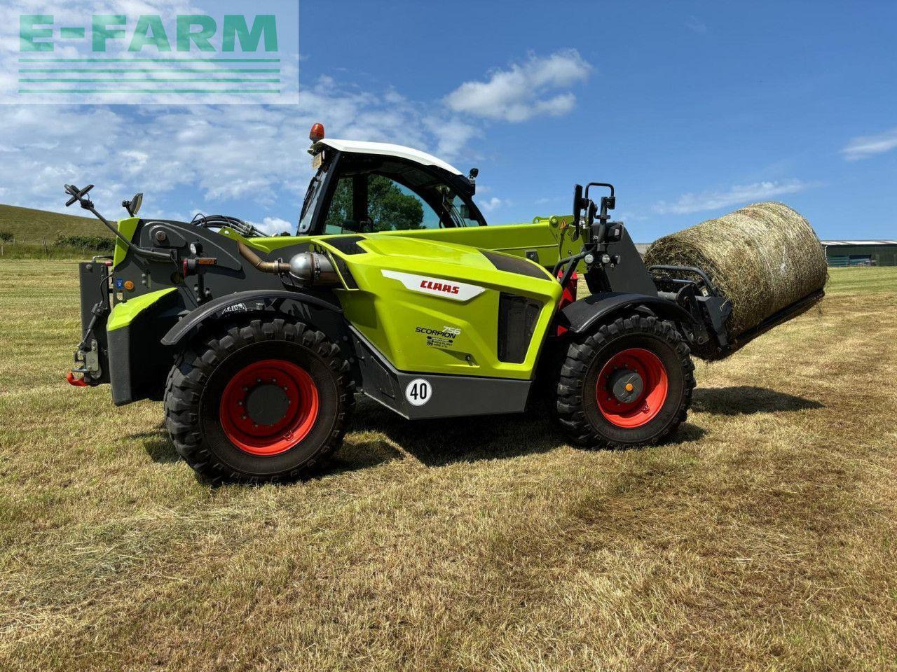 CLAAS SCORPION 756 - Manipulador telescópico: foto 1 CLAAS SCORPION 756 - Manipulador telescópico: foto 1