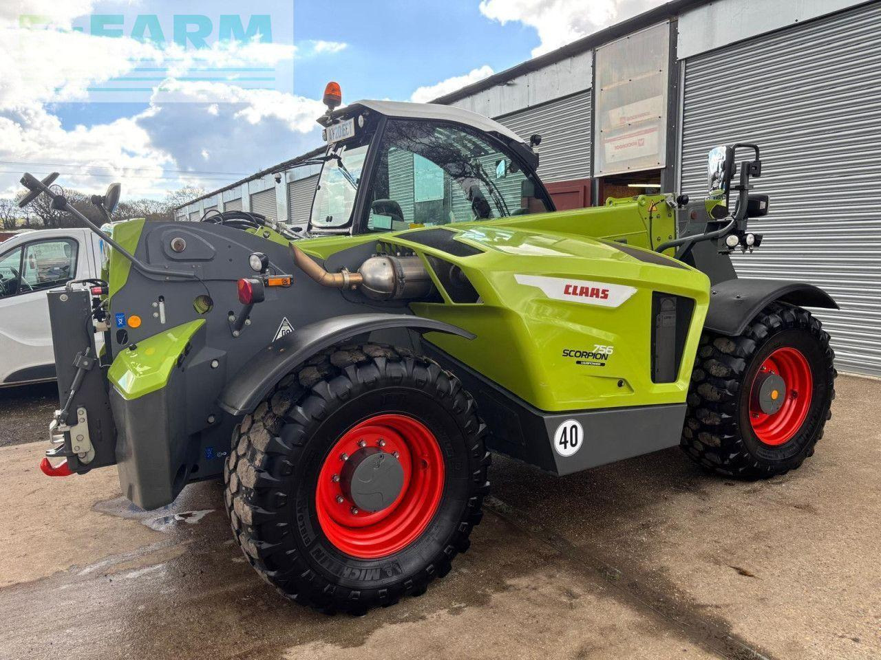 CLAAS SCORPION 756 - Manipulador telescópico: foto 2 CLAAS SCORPION 756 - Manipulador telescópico: foto 2