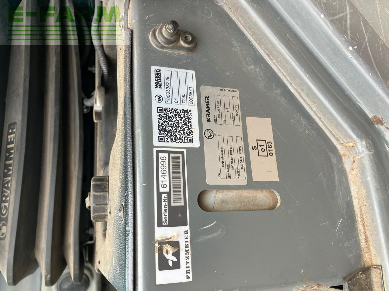 Manipulador telescópico CLAAS Scorpion 7044: foto 8