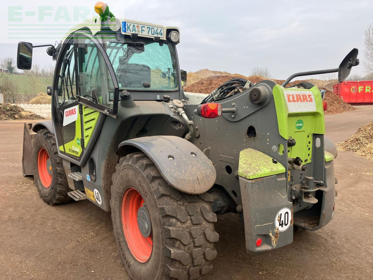 Manipulador telescópico CLAAS Scorpion 7044: foto 7