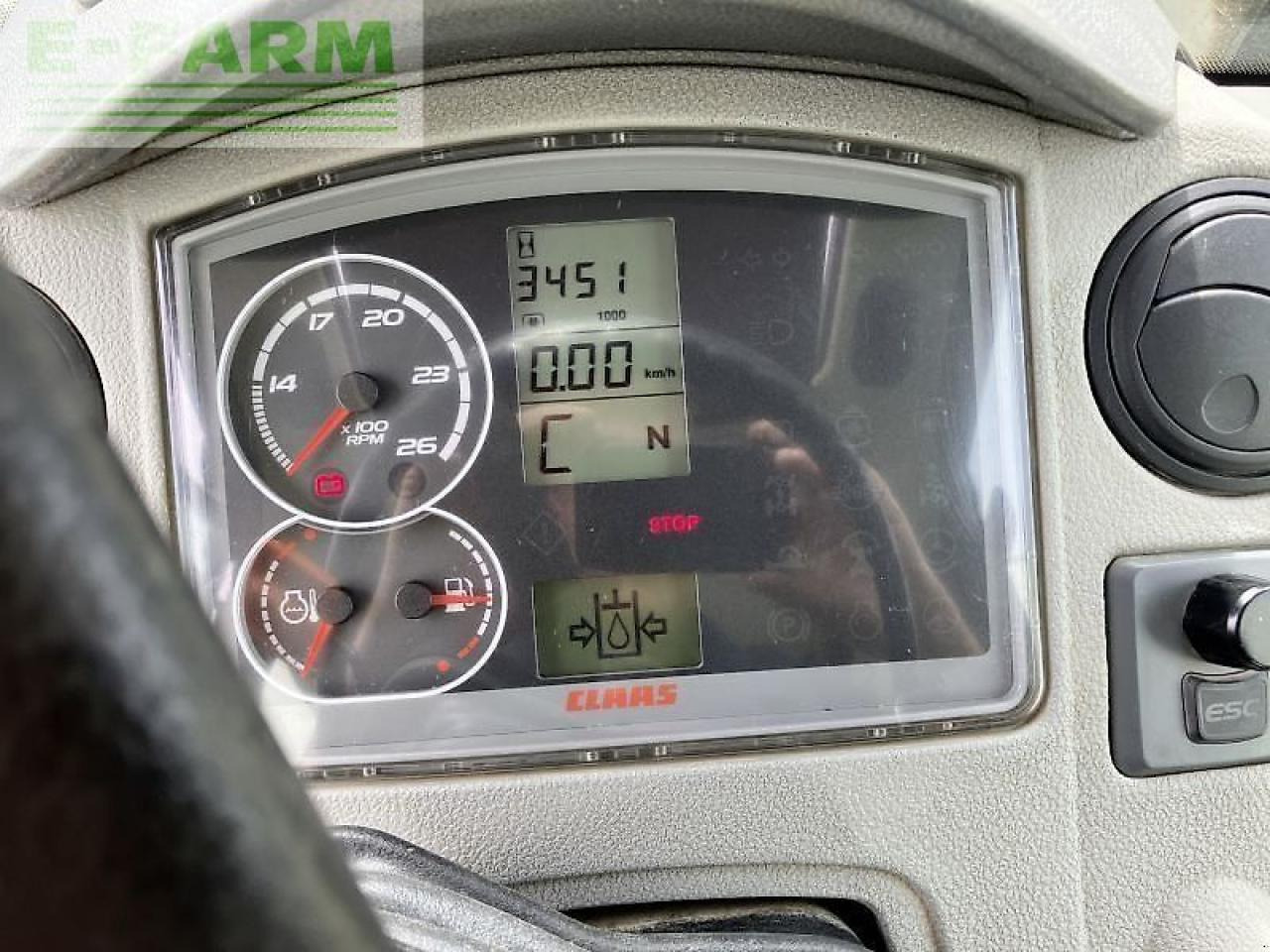 Tractor CLAAS arion 420 cis mit fl mx u10: foto 9