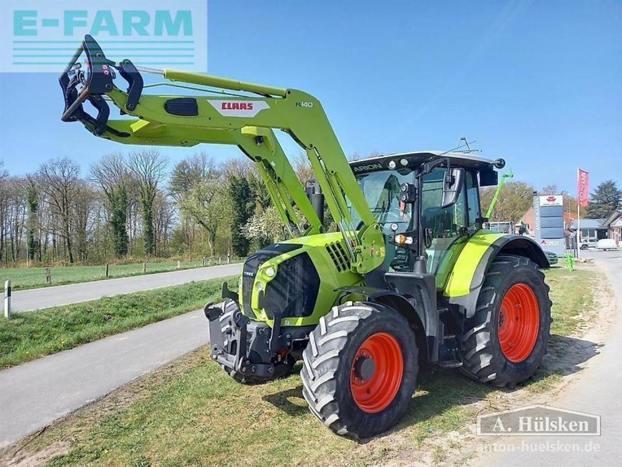 CLAAS arion 510 cis mit frontlader fl 140 - Tractor: foto 1 CLAAS arion 510 cis mit frontlader fl 140 - Tractor: foto 1