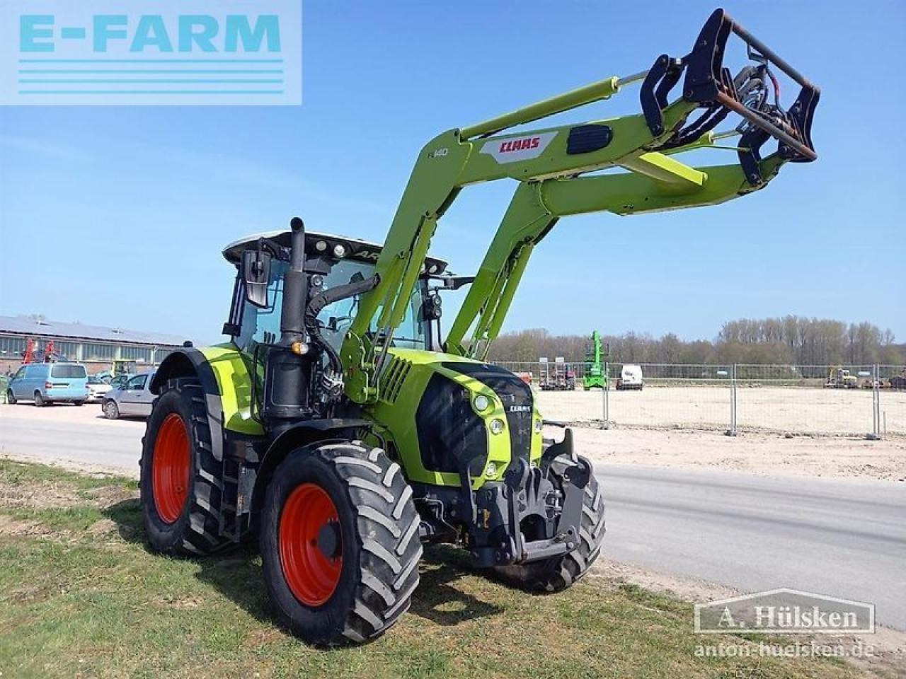 CLAAS arion 510 cis mit frontlader fl 140 - Tractor: foto 4 CLAAS arion 510 cis mit frontlader fl 140 - Tractor: foto 4