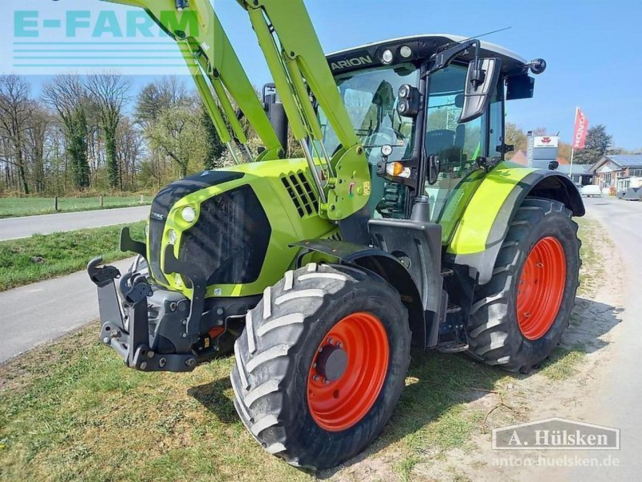 CLAAS arion 510 cis mit frontlader fl 140 - Tractor: foto 2 CLAAS arion 510 cis mit frontlader fl 140 - Tractor: foto 2