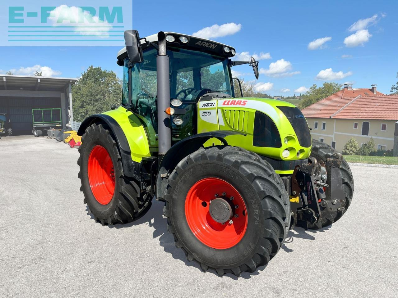 CLAAS arion 520 / lastschalt (gebrauchter arion 500) - Tractor: foto 1 CLAAS arion 520 / lastschalt (gebrauchter arion 500) - Tractor: foto 1