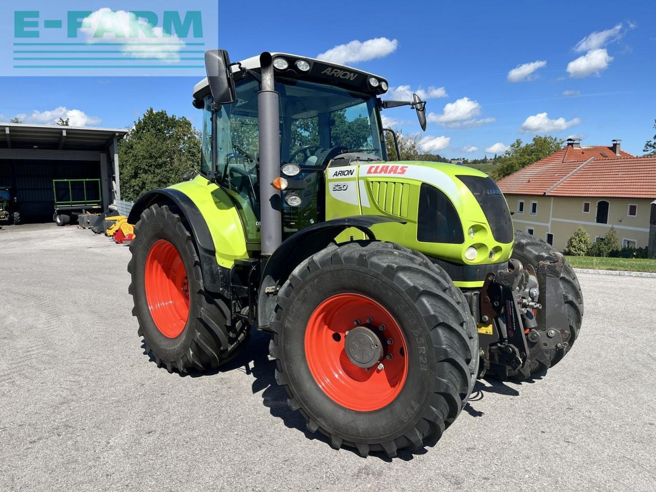 CLAAS arion 520 / lastschalt (gebrauchter arion 500) - Tractor: foto 2 CLAAS arion 520 / lastschalt (gebrauchter arion 500) - Tractor: foto 2