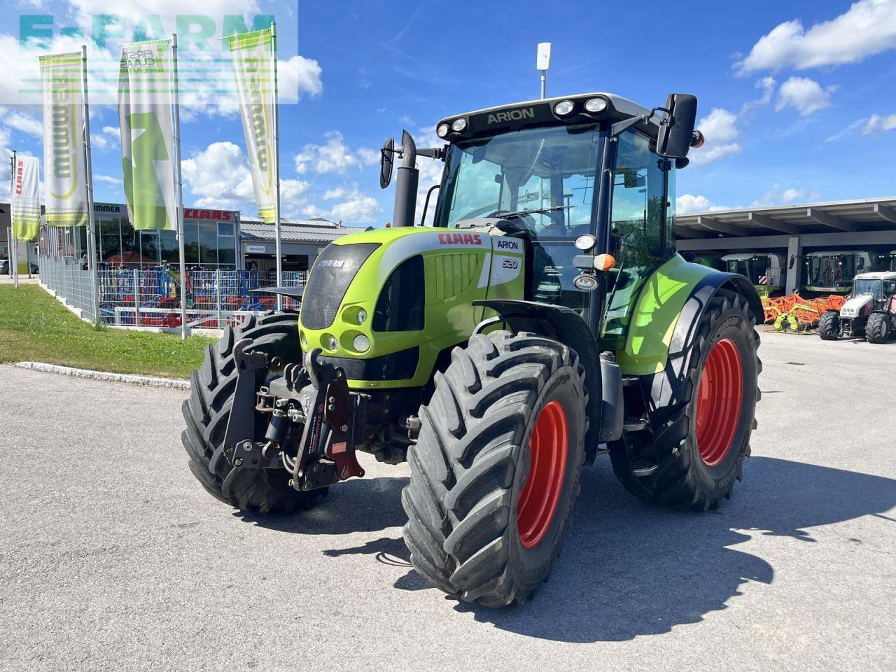 CLAAS arion 520 / lastschalt (gebrauchter arion 500) - Tractor: foto 4 CLAAS arion 520 / lastschalt (gebrauchter arion 500) - Tractor: foto 4